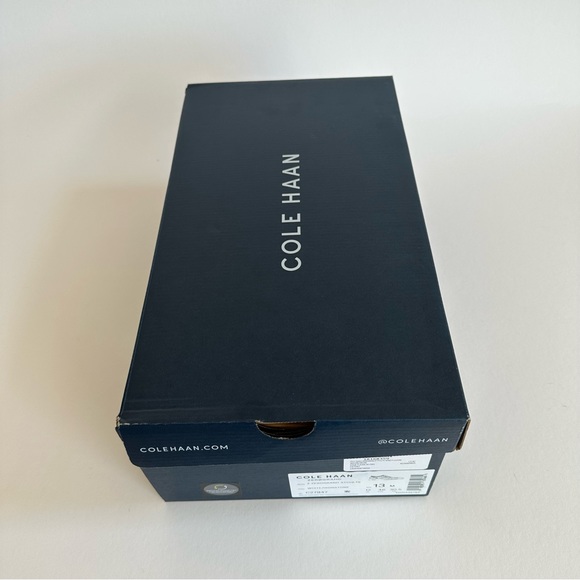 Cole Haan 2.ZeroGrand Stitchlite Knit Wingtip Ironstone Vapor Gray White 13 NIB - Picture 15 of 16